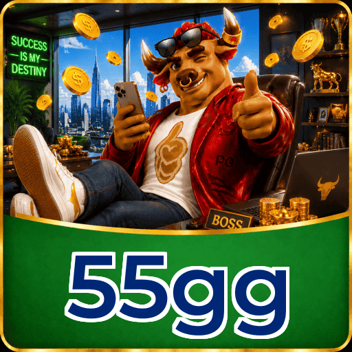 55gg Logo - Bônus com Rollover Justo